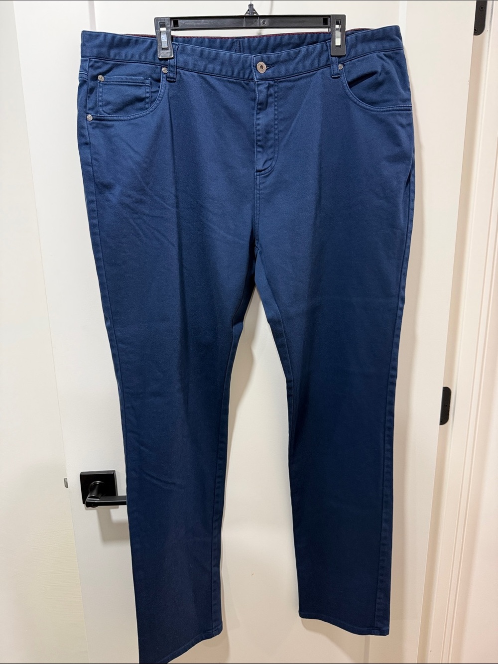 Johnnie-O Men's Navy Blue Pants - 40x34